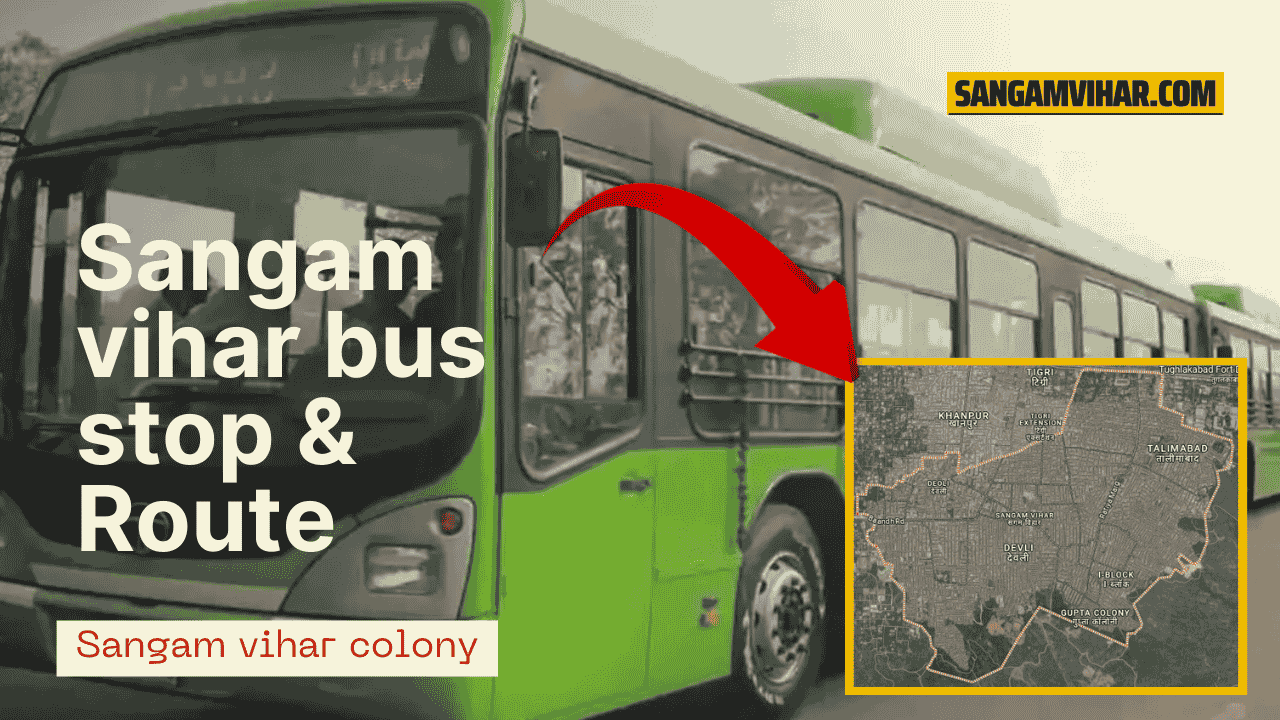 Sangam-vihar-bus-stop