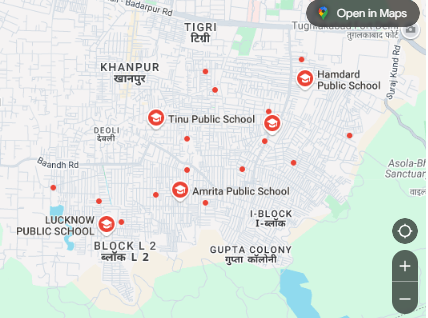 Top 10 schools in sangam vihar, schools in sangam vihar