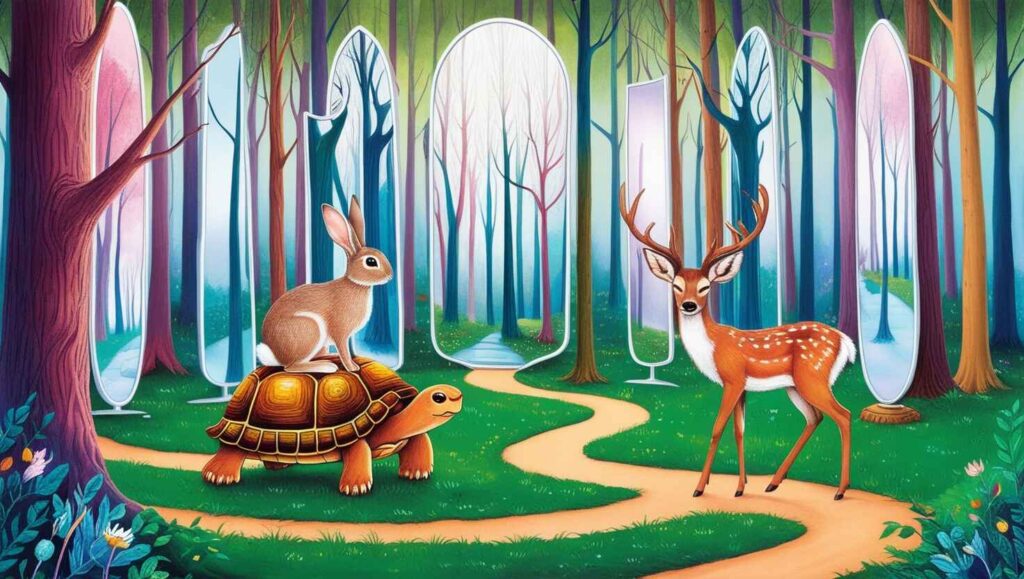 animal-story-in-hindi-four-friends-in-forest